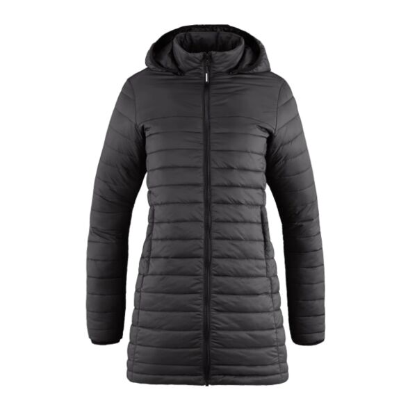 Glacier Bay - Ladies Full Length Puffy Jacket w/ Detachable Hood Thumbnail