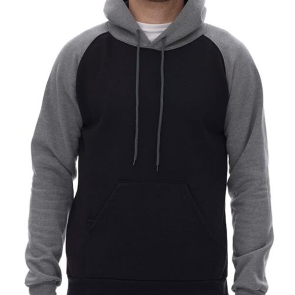 King Fashion - Fleece Raglan Hooded Sweatshirt Thumbnail