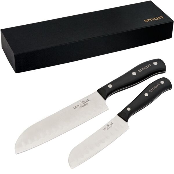 Prime Chef™ Triple Rivet 2 Piece Santoku Set Thumbnail