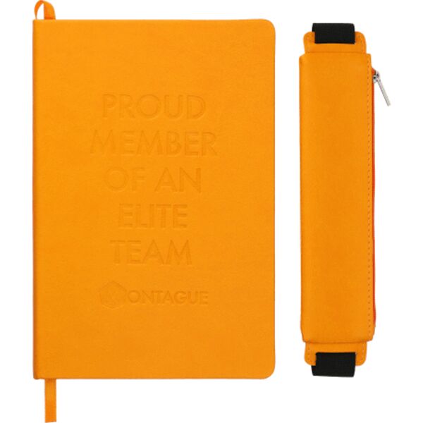 FUNCTION Office Hard Bound Notebook With Pen Pouch Thumbnail