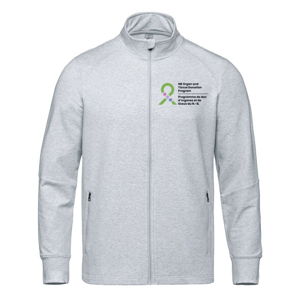 Adult French Terry Performance Full Zip Sweatshirt * Embroidered Logo*  Thumbnail